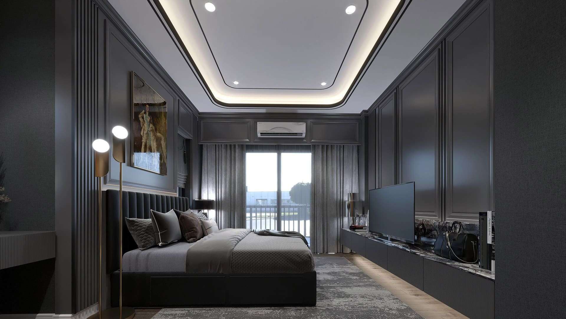 ผลงานออกแบบ บ้าน คุณป๊อป Bangkok Boulevard ระราม 5 โดย a7design